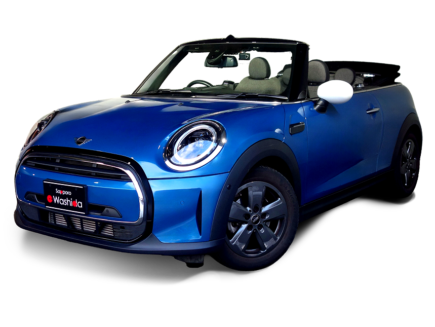 ミニクーパーコンバーチブル(青)